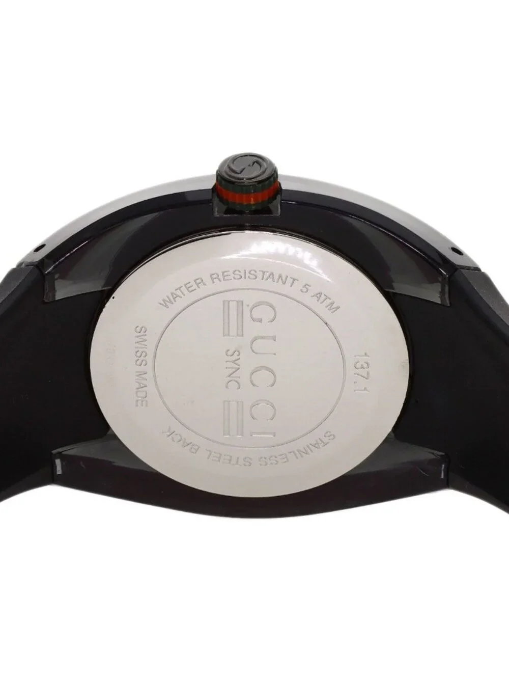Gucci Sync Watch SS Rubber